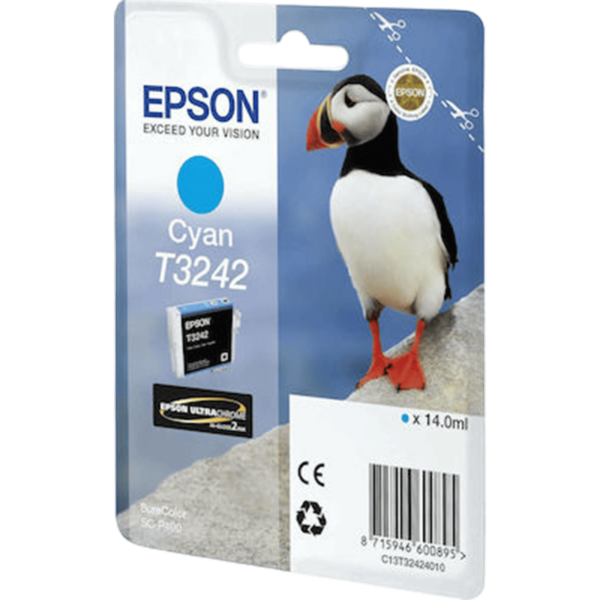 EPSON Ink T3242 Cyan 14.0 ml | C13T32424010 - Image 3