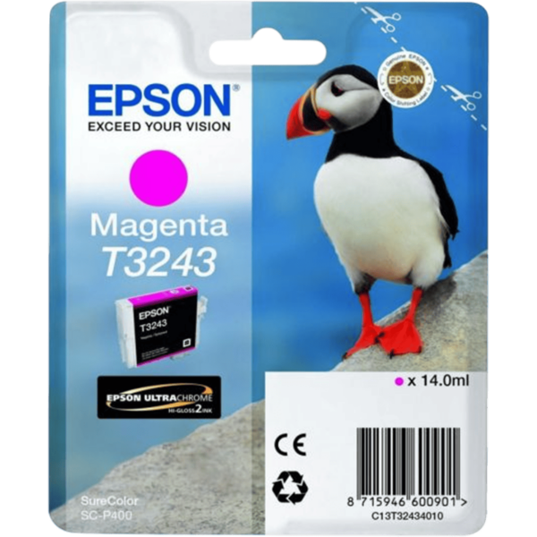 EPSON Ink T3242 Magenta 14.0 ml | C13T32434010
