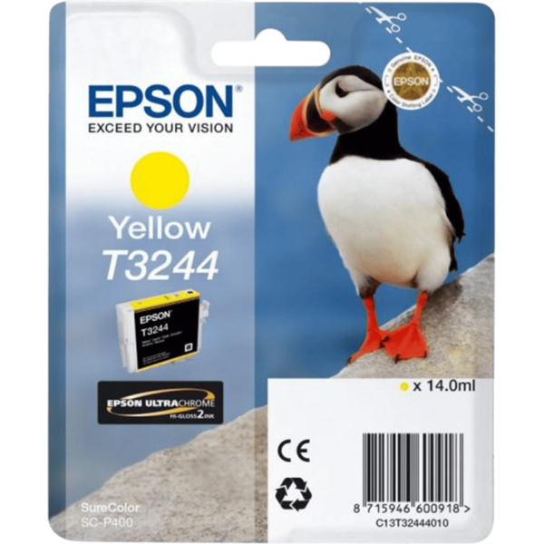 EPSON Ink T3244 Yellow 14.0 ml | C13T32444010