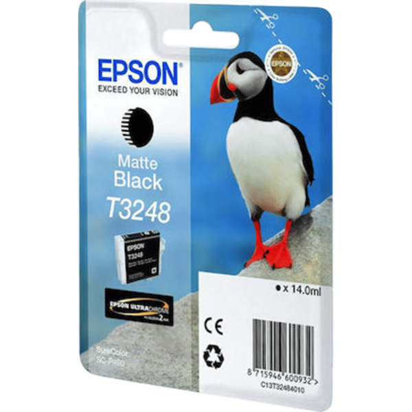 EPSON Ink T3248 Matte Black 14.0 ml | C13T32484010 - Image 2