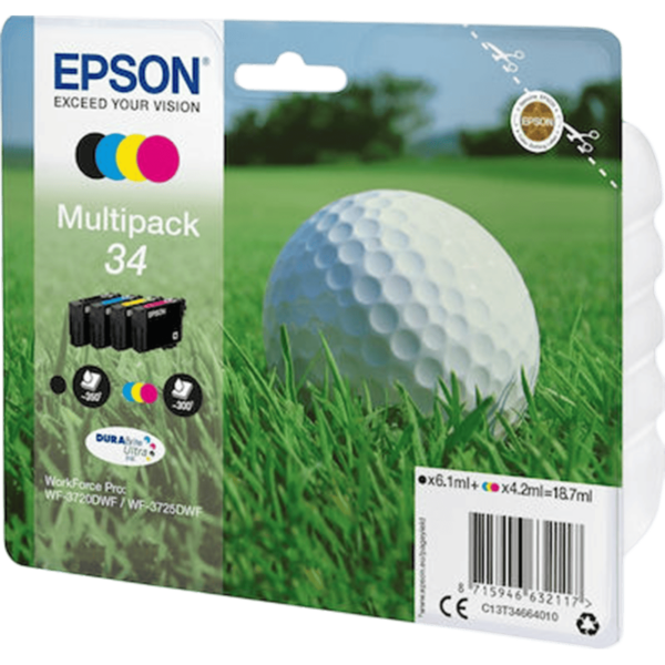 EPSON Ink T346640 Multipack | C13T34664010 - Image 2