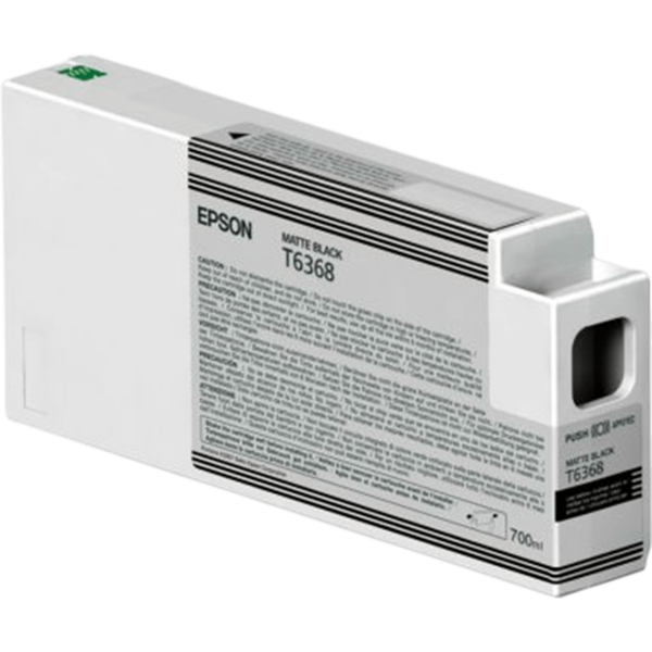 EPSON Ink T6368 Matte Black 700ml | C13T63680N