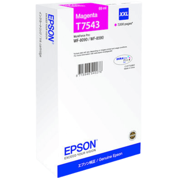 Epson Ink Cartridge Magenta XXL | C13T75434N - Image 2
