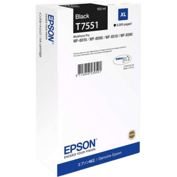 Epson Ink Cartridge Black XL | C13T75514N