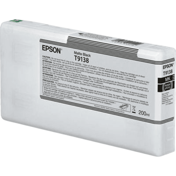 EPSON Ink T91380N Matte Black 200ml | C13T91380N - Image 2