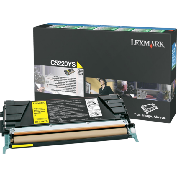 LEXMARK Toner Standard Yellow | C5220YS