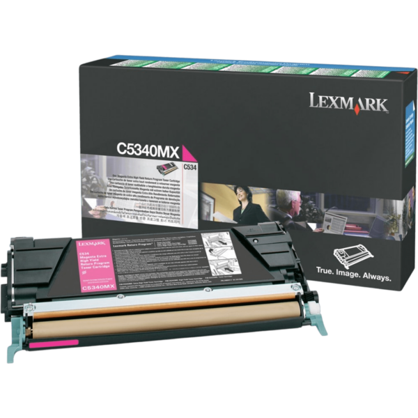 LEXMARK Toner Extra High Magenta C534OMX | C5340MX