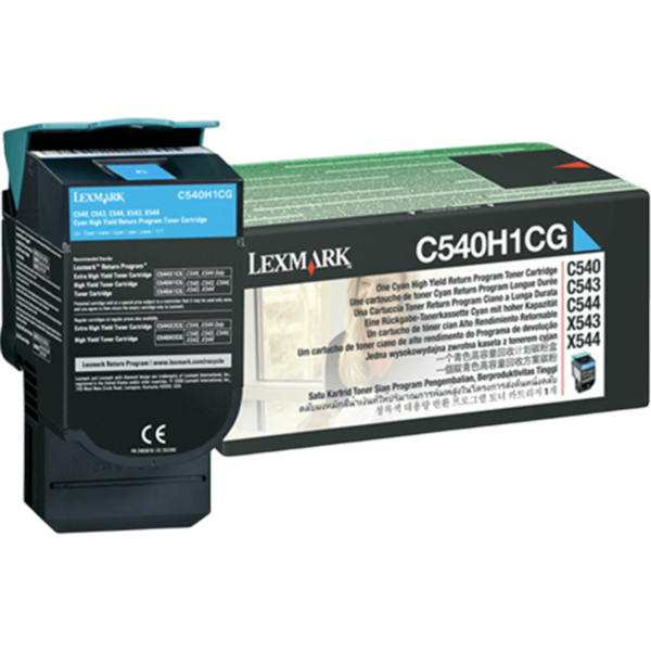 LEXMARK Toner Standard Cyan C540H1C | C540H1CG