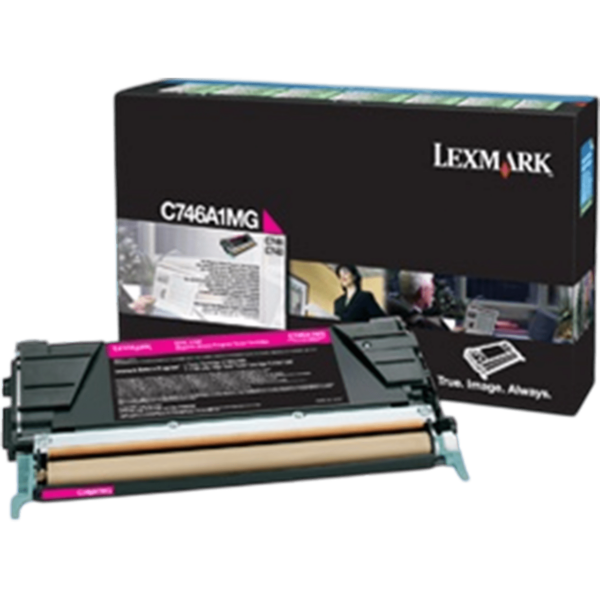 LEXMARK Toner Standard Magenta C746A1M | C746A1MG