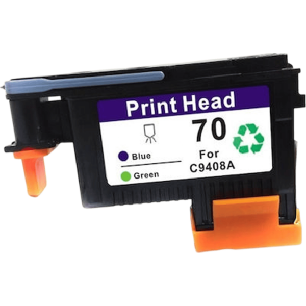 HP Ink No 70 Printhead Blue & Green | C9408A - Image 3