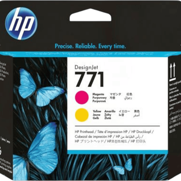 HP Ink 771 Magenta-Yellow DesignJet Printhead | CE018A