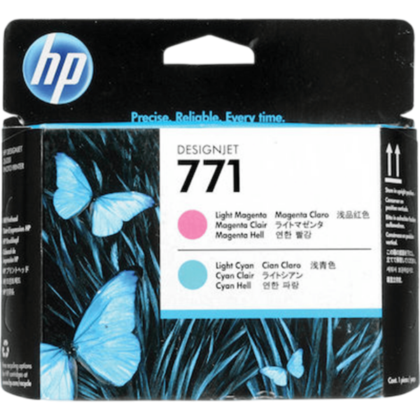 HP Ink 771 Light Magenta-Light Cyan DesignJet Printhead | CE019A - Image 2
