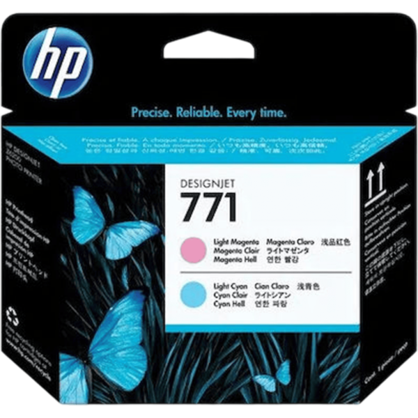 HP Ink 771 Light Magenta-Light Cyan DesignJet Printhead | CE019A - Image 5