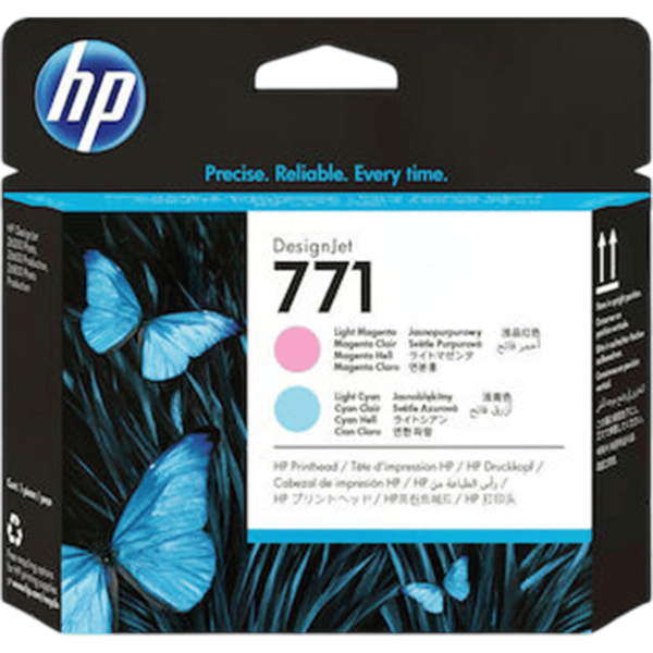 HP Ink 771 Light Magenta-Light Cyan DesignJet Printhead | CE019A - Image 4