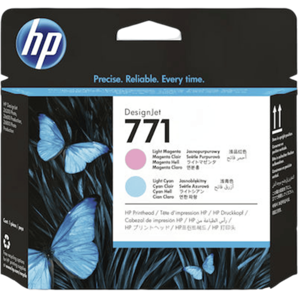HP Ink 771 Light Magenta-Light Cyan DesignJet Printhead | CE019A - Image 3