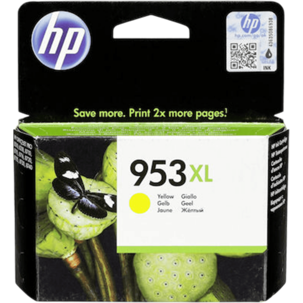 HP Ink 953XL Original Yellow | F6U18AE - Image 2