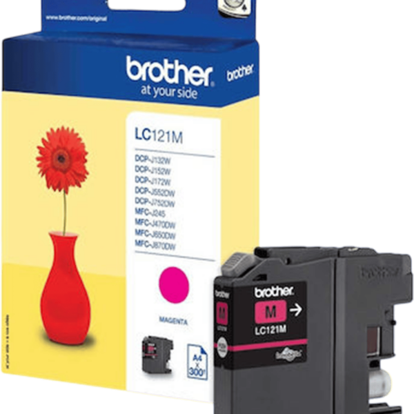 BROTHER Ink Cyan 300Pgs | LC-121C