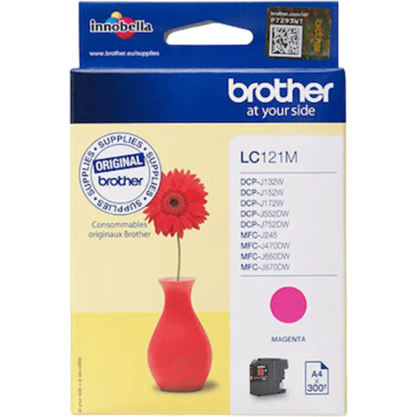 BROTHER Ink Cyan 300Pgs | LC-121C - Image 4