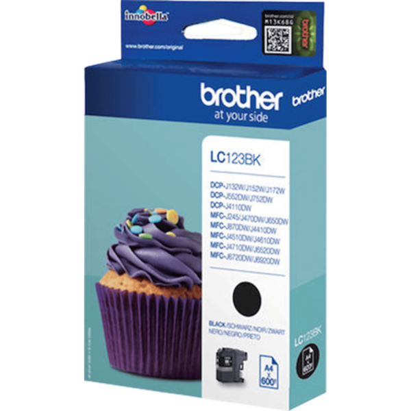 BROTHER Ink Black 0.6k | LC-123BK - Image 3