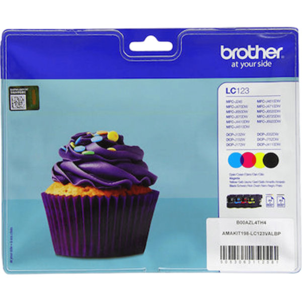 BROTHER Ink Cyan 0.6k | LC-123C - Image 2