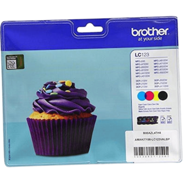 BROTHER Ink Cyan 0.6k | LC-123C - Image 4