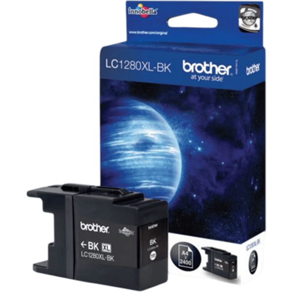 BROTHER Ink High Yield Black 2.400Pgs | LC-1280XLBK