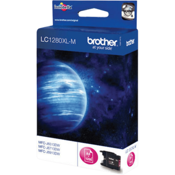 BROTHER Ink High Yield Magenta 1.200Pgs | LC-1280XLM - Image 2