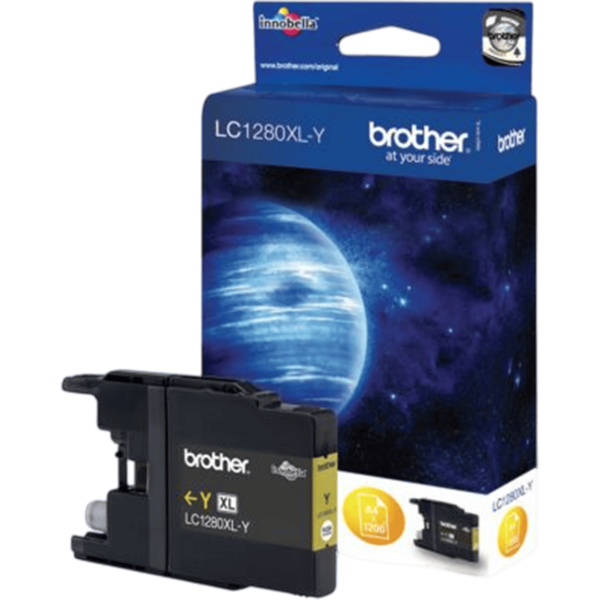 BROTHER Ink High Yield Yellow 1.200Pgs | LC-1280XLY