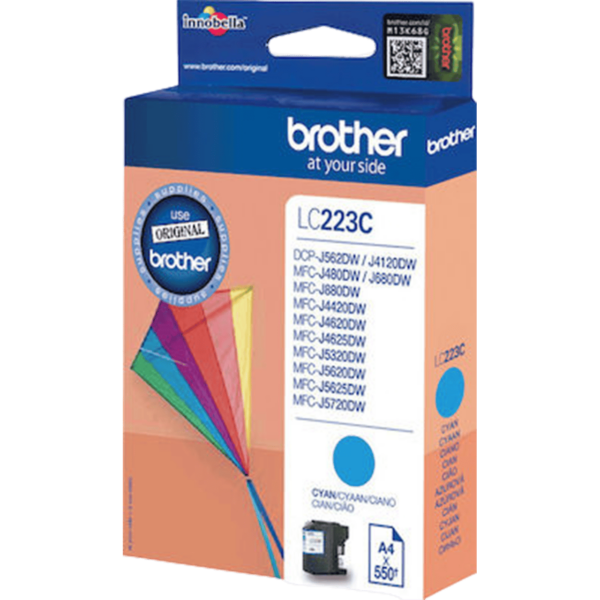 BROTHER Ink Cyan 0.55k | LC-223C - Image 3