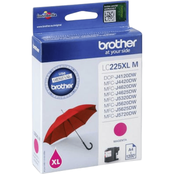 BROTHER Ink Magenta HC 1.2k | LC-225XLM - Image 5
