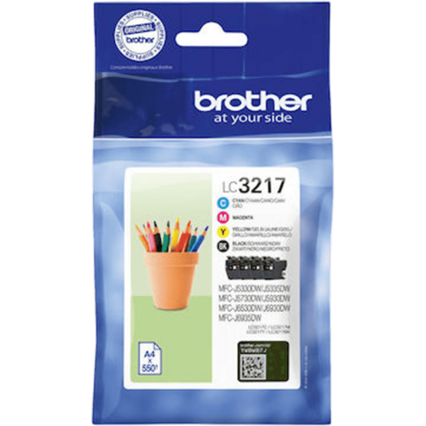 BROTHER Ink Cyan SC 0.55k | LC-3217C - Image 4