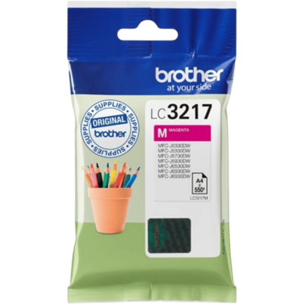 BROTHER Ink Magenta SC 0.55k | LC-3217M