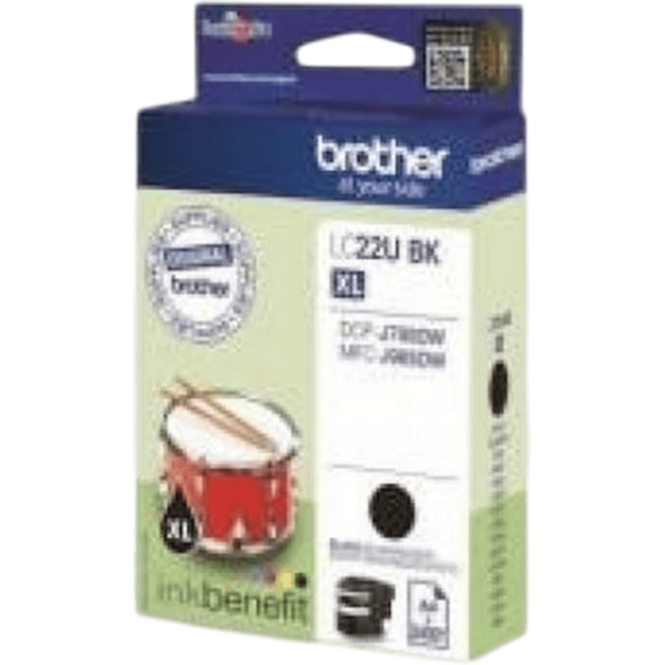 BROTHER Ink Black 2.4Pgs | LC22UBK