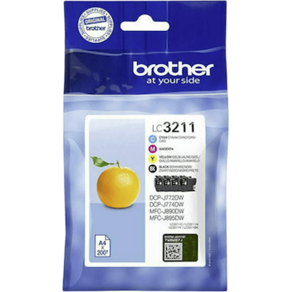 BROTHER Ink LC-3211C Cyan SC 0.2k | LC3211C - Image 2