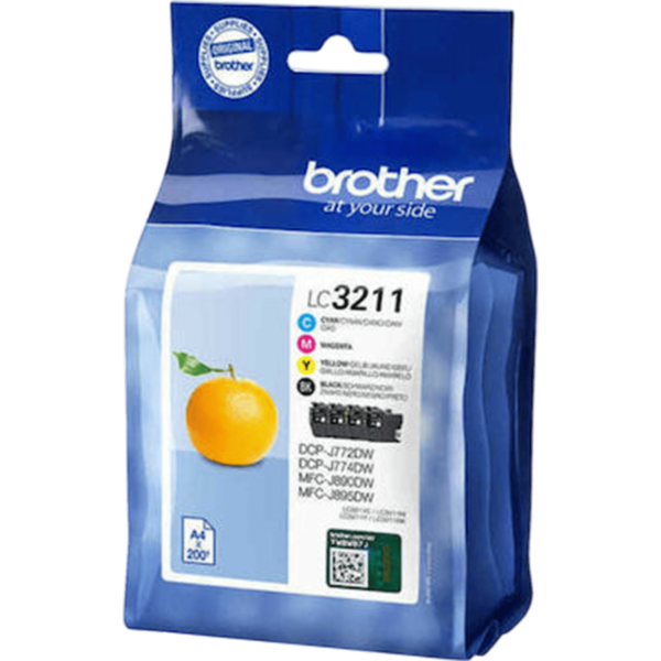 BROTHER Ink LC-3211C Cyan SC 0.2k | LC3211C - Image 4