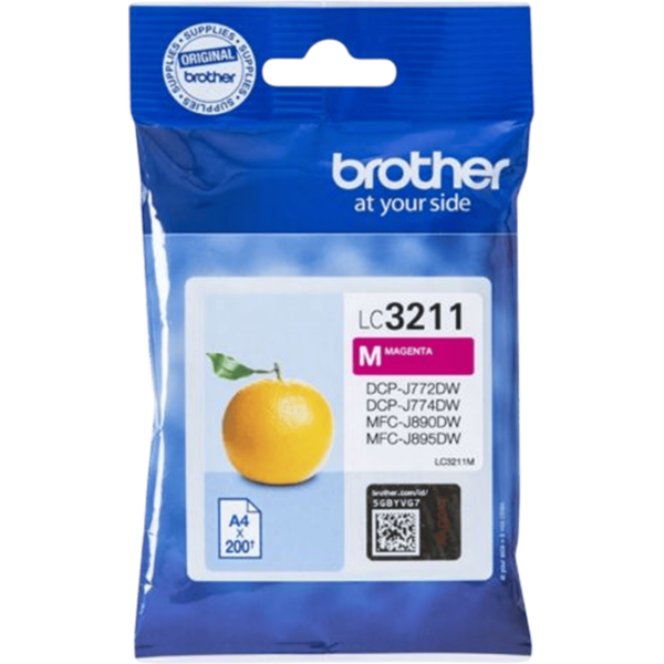 BROTHER Ink LC-3211M Magenta SC 0.2k | LC3211M