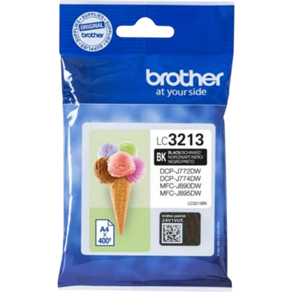 BROTHER Ink LC-3213BK Black HC 0.4k | LC3213BK