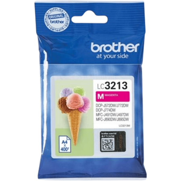 BROTHER Ink LC-3213M Magenta HC 0.4k | LC3213M