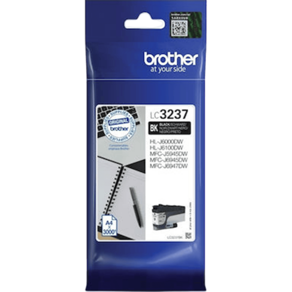 BROTHER Ink LC-3237BK Black SC 3k | LC3237BK - Image 2