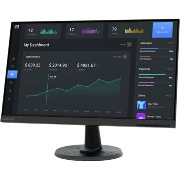 LENOVO Monitor D24-45 23.8" [VA | FHD | 75Hz | 7ms | 3Y] / 67A4KAC6EU - Image 3