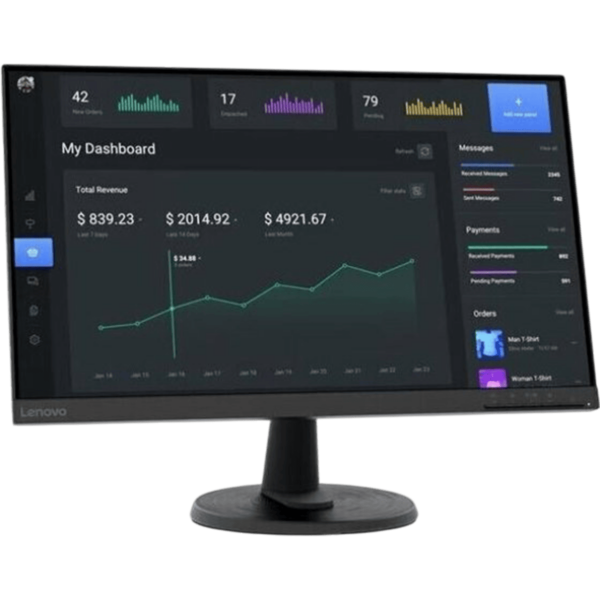 LENOVO Monitor D24-45 23.8" [VA | FHD | 75Hz | 7ms | 3Y] / 67A4KAC6EU - Image 2