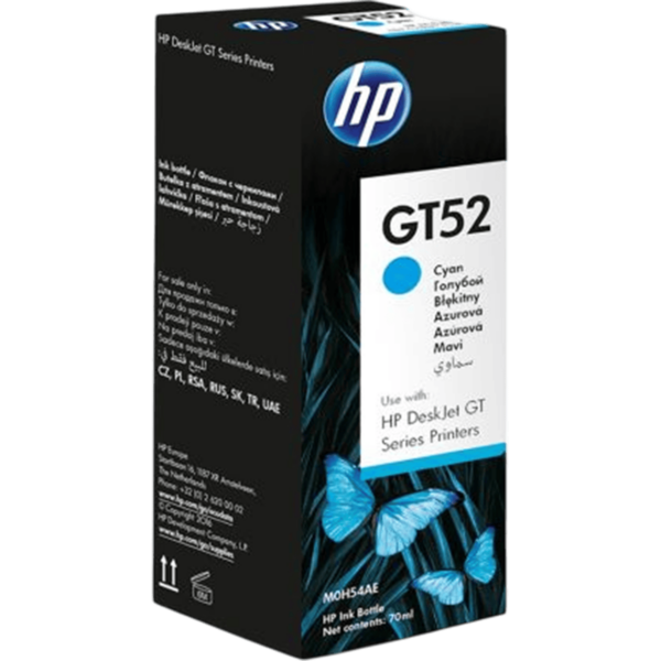 HP Ink GT52 Cyan [70ml. 8k] | M0H54AE