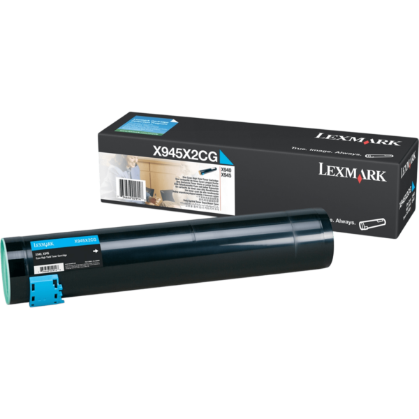 LEXMARK Toner Cyan | X945X2CG