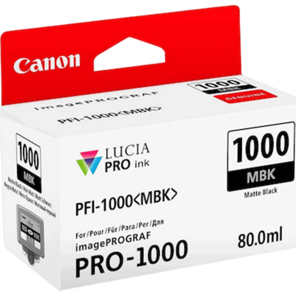 CANON Ink PFI-1000 Black | 0545C001 - Image 3