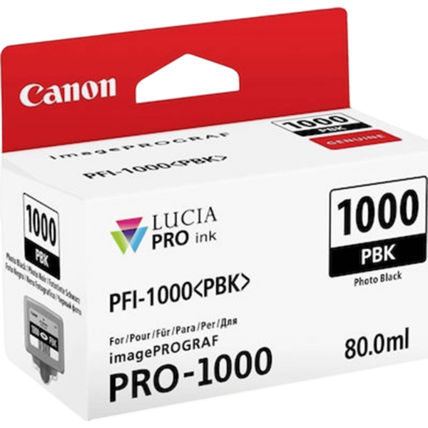 CANON Ink PFI-1000 Photo Black | 0546C001 - Image 2