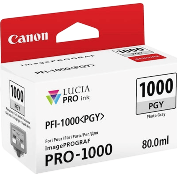 CANON Ink PFI-1000 Photo Grey | 0553C001 - Image 2
