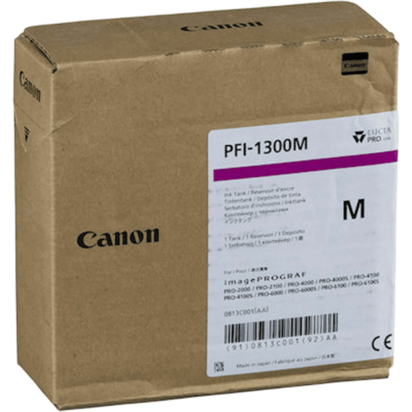 CANON Ink Tank PFI-1300 Magenta - 0813C001 - Image 2