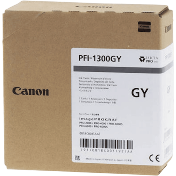 CANON Ink Tank PFI-1300 Photo Grey - 0818C001 - Image 3