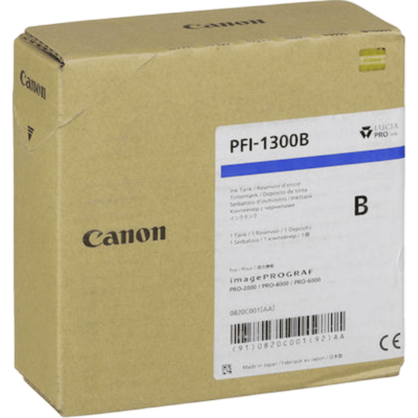 CANON Ink Tank PFI-1300 Blue - 0820C001 - Image 2