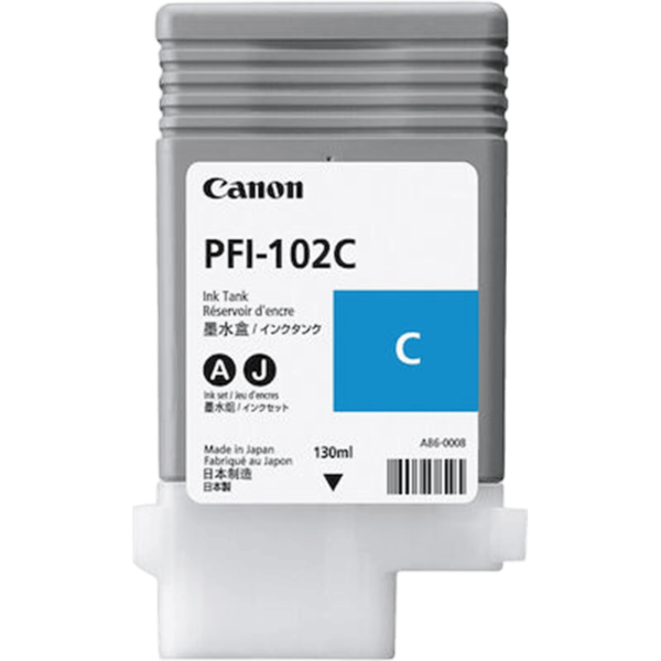 CANON Ink PFI-102 Cyan | 0896B001 - Image 2